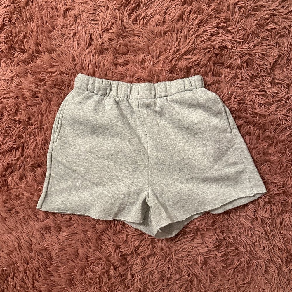Light Gray Sweat shorts
